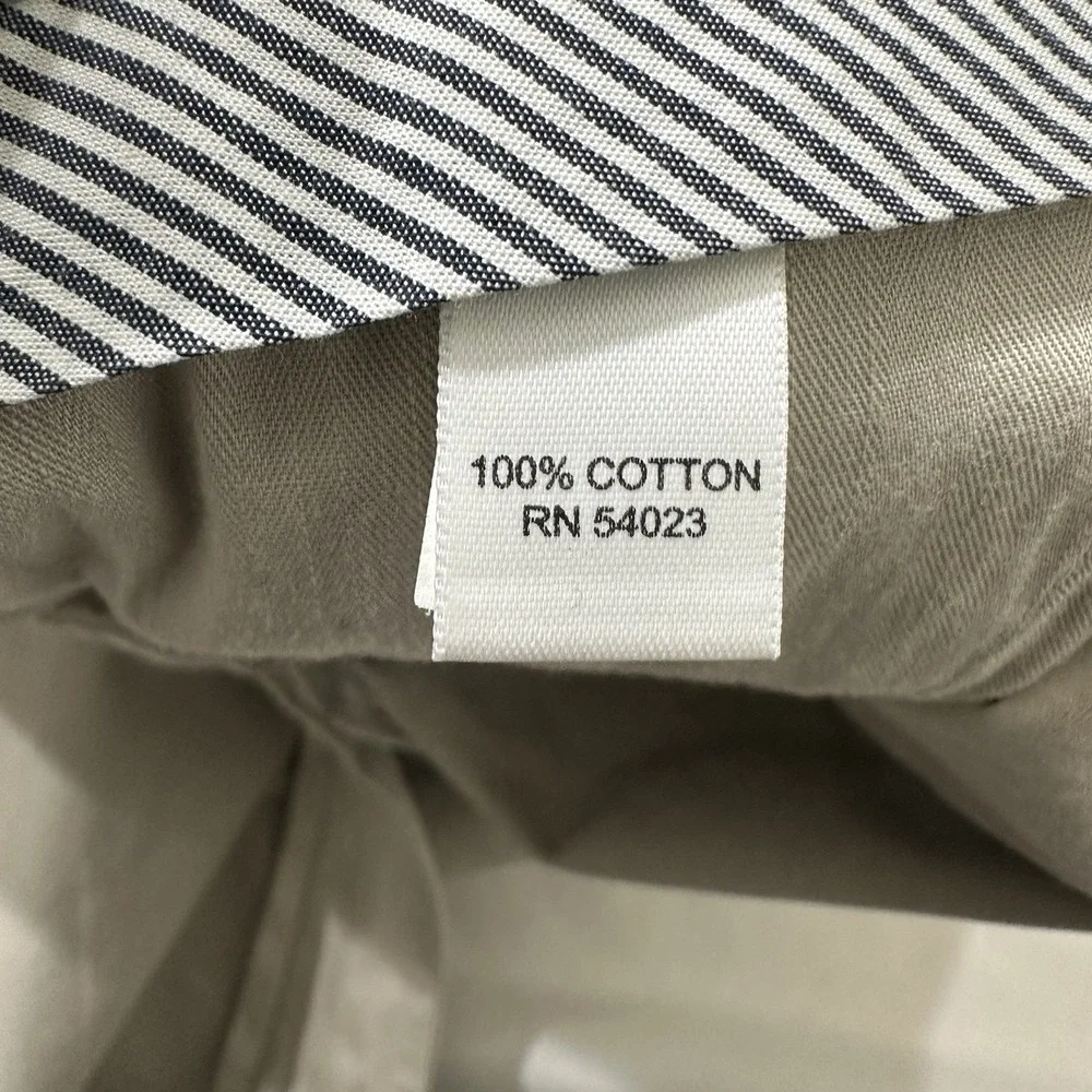 Banana Republic Dawson Chino Pants Mens Khaki 100% Cotton‎ Casual